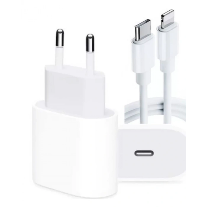 HERŞEYTREND iPhone 14 13 12 11 XR XS Max 20W Lightning Şarj Adaptörü Kablo Dahil