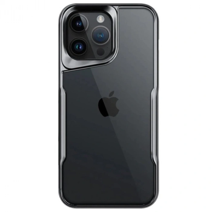 HERŞEYTREND İphone 14 Pro Max Kılıf Boyi Silikon Kapak - Titan Gri