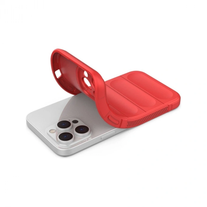 HERŞEYTREND İphone 16 Pro Max Kılıf Optimum Silikon - Kırmızı