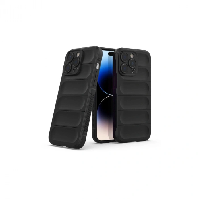 HERŞEYTREND İphone 16 Pro Max Kılıf Optimum Silikon - Siyah