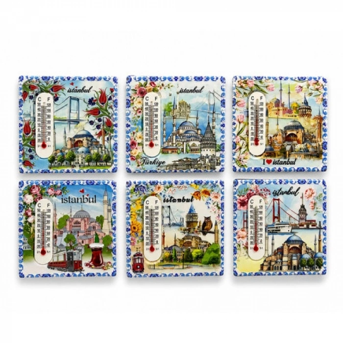 HERŞEYTREND İstanbul Temalı Buzdolapı Süsü Magnet