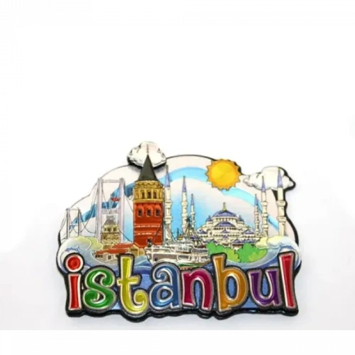 HERŞEYTREND İstanbul Temalı Buzdolapı Süsü Magnet