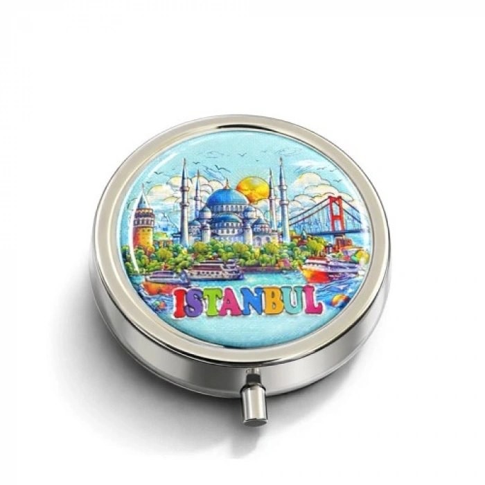 HERŞEYTREND İstanbul Temalı İlaç Kutusu - Model 7