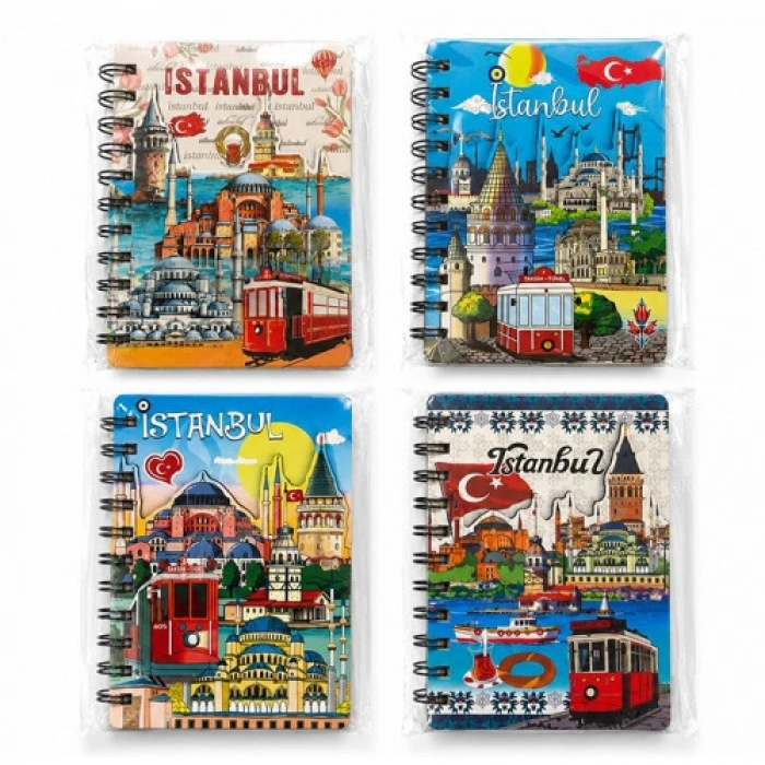 HERŞEYTREND İstanbul Temalı Kabartmalı Defter