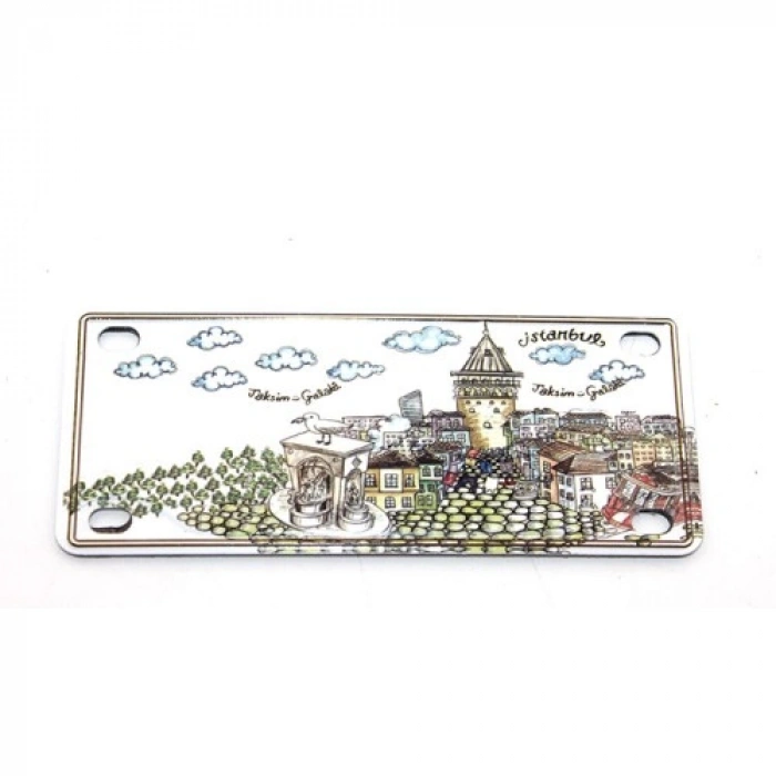 HERŞEYTREND İstanbul Temalı Magnet Model 12