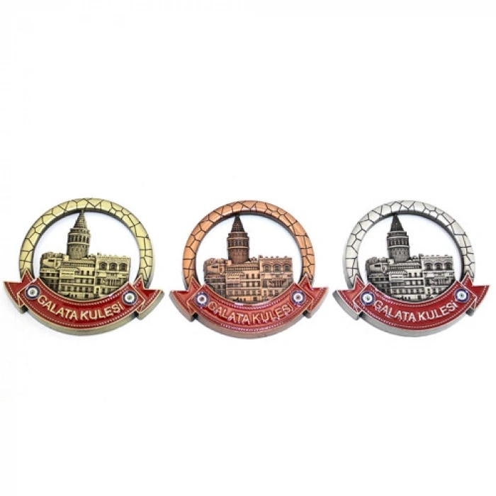 HERŞEYTREND İstanbul Temalı Metal Magnet
