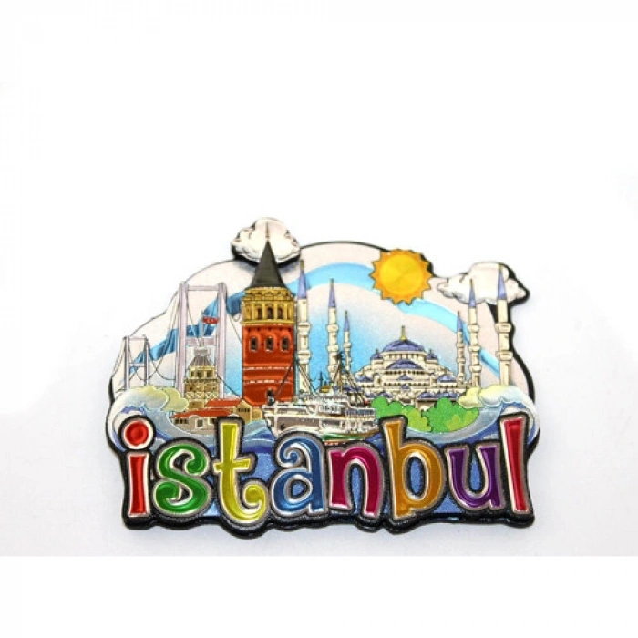 HERŞEYTREND İstanbul Temalı Silikon Magnet