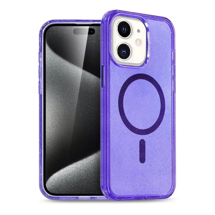 HERŞEYTREND Joko Apple İphone 12  Magsafe Kapak - Mor