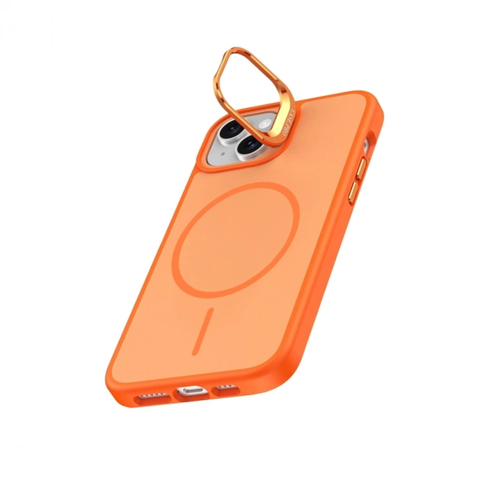 HERŞEYTREND Joko Apple İphone 14 Flexa Magsafe Kapak - Turuncu
