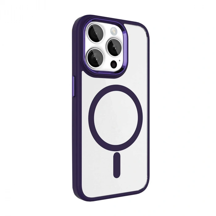 HERŞEYTREND Joko Apple İphone 15 Pro Max Terea Magsafe Kapak - Derin Mor