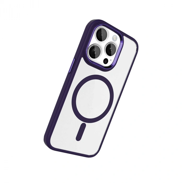 HERŞEYTREND Joko Apple İphone 15 Pro Max Terea Magsafe Kapak - Derin Mor