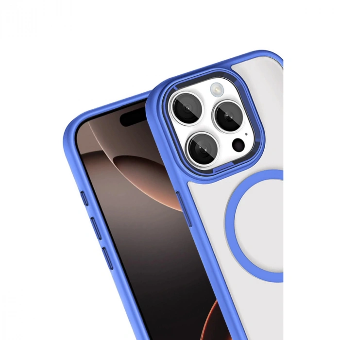 HERŞEYTREND Joko Apple İphone 15 Pro Max Terea Magsafe Kapak - Mavi