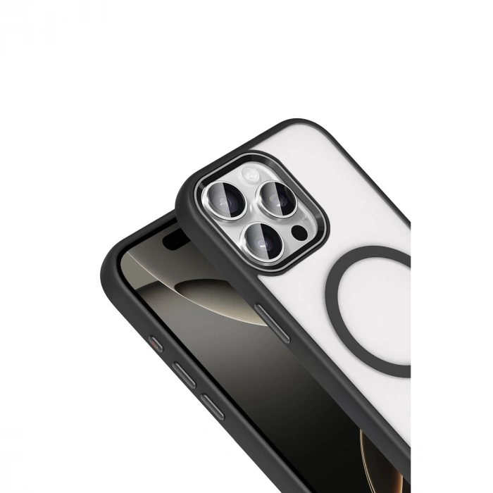 HERŞEYTREND Joko Apple İphone 15 Pro Max Terea Magsafe Kapak - Siyah