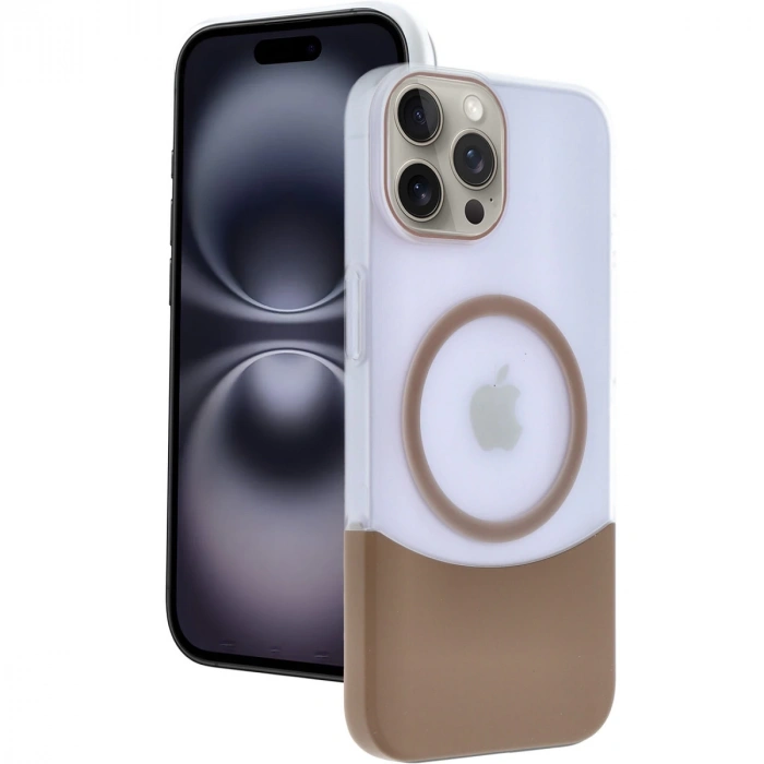 HERŞEYTREND Joko Apple İphone 15 Pro Max Velar Magsafe Kapak - Çöl Titanyum