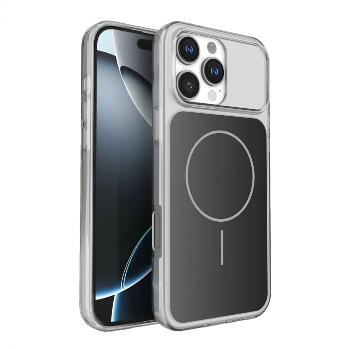 HERŞEYTREND Joko Apple İphone 16 Pro Max Bruma Magsafe Kapak - Siyah