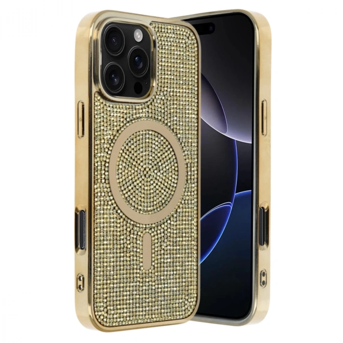 HERŞEYTREND Joko Apple İphone 16 Pro Max Helen Magsafe Kapak - Gold