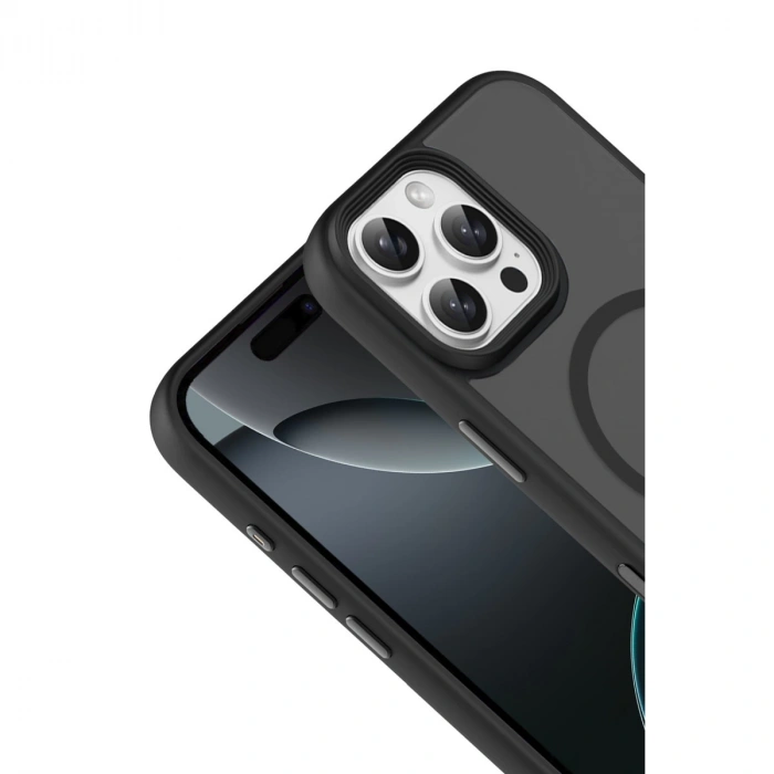 HERŞEYTREND Joko Apple İphone 16 Pro Max Megane Magsafe Kapak - Siyah