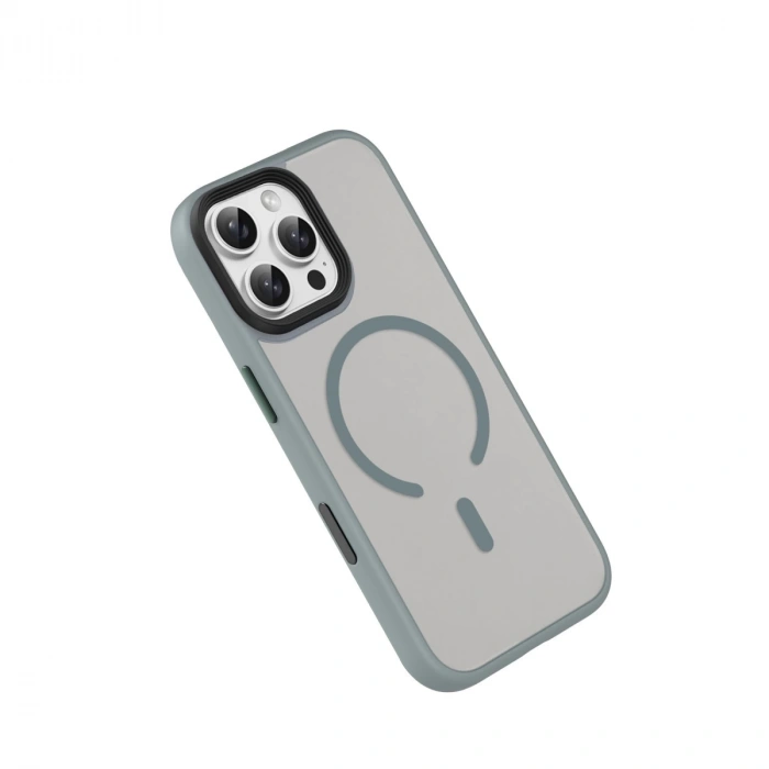 HERŞEYTREND Joko Apple İphone 16 Pro Max Megane Magsafe Kapak - Titan Gri