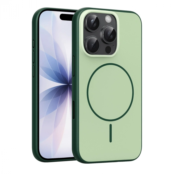 HERŞEYTREND Joko Apple İphone 16 Pro Max Neva Magsafe Kapak - Koyu Yeşil