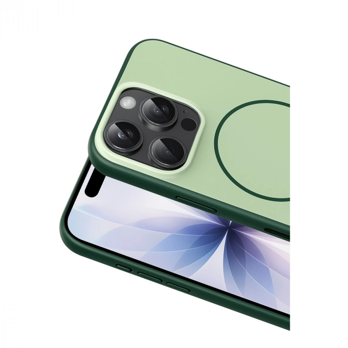 HERŞEYTREND Joko Apple İphone 16 Pro Max Neva Magsafe Kapak - Koyu Yeşil