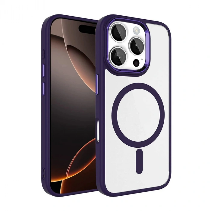 HERŞEYTREND Joko Apple İphone 16 Pro Max Terea Magsafe Kapak - Derin Mor