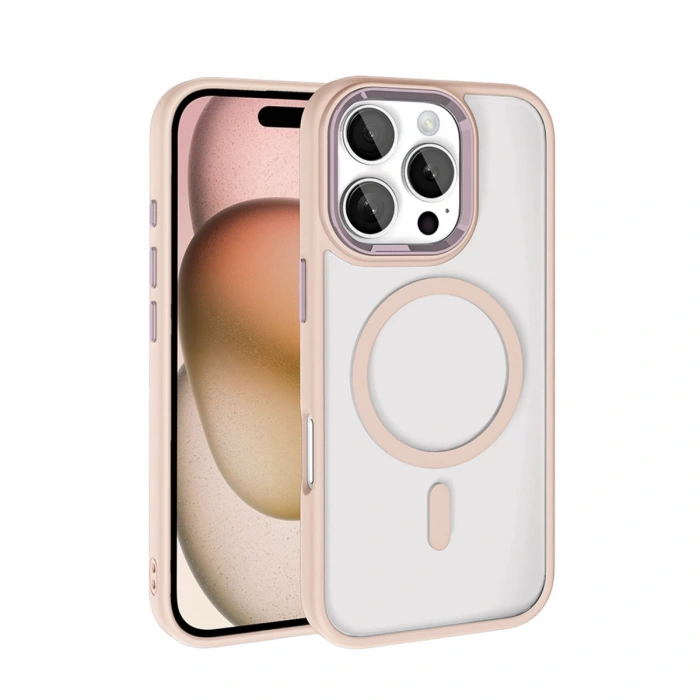 HERŞEYTREND Joko Apple İphone 16 Pro Max Terea Magsafe Kapak - Pembe
