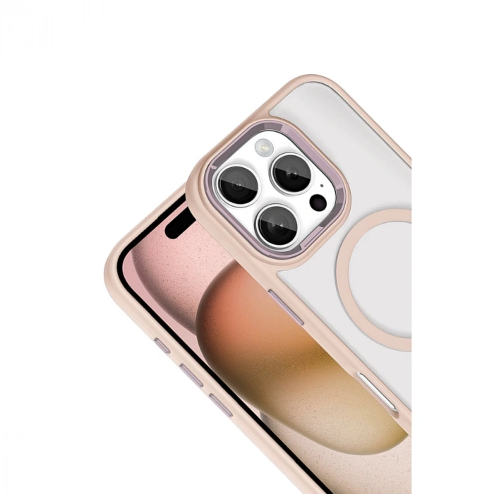 HERŞEYTREND Joko Apple İphone 16 Pro Max Terea Magsafe Kapak - Pembe