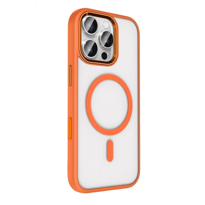HERŞEYTREND Joko Apple İphone 16 Pro Max Terea Magsafe Kapak - Turuncu