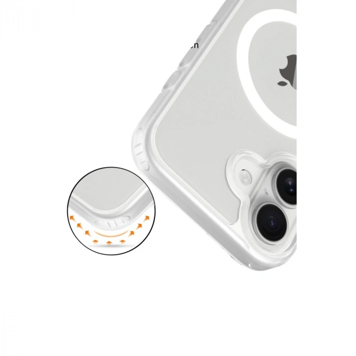 HERŞEYTREND Joko Apple İphone 17 Jota Magsafe Kapak - Şeffaf