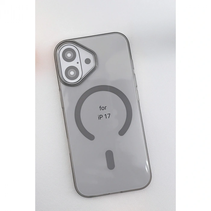 HERŞEYTREND Joko Apple İphone 17 Pc Blank Magsafe Kapak - Natural Grey