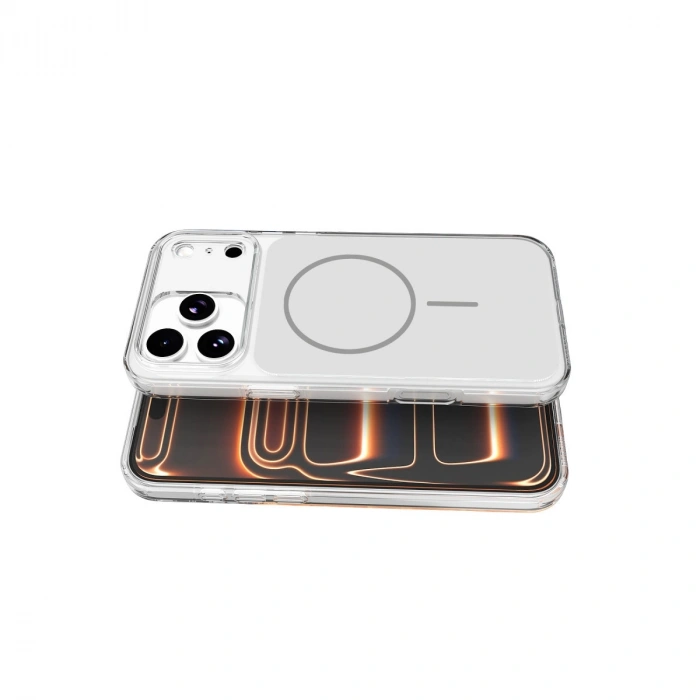 HERŞEYTREND Joko Apple İphone 17 Pro Bruma Magsafe Kapak - Gümüş