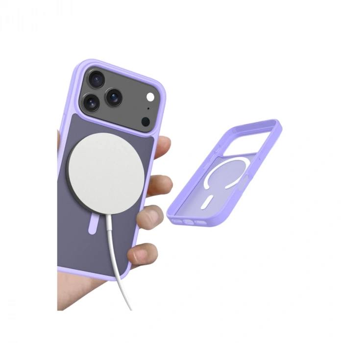 HERŞEYTREND Joko Apple İphone 17 Pro Jota Magsafe Kapak - Lila