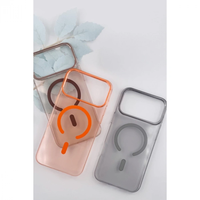 HERŞEYTREND Joko Apple İphone 17 Pro Max Pc Blank Magsafe Kapak - Çöl Titanyum