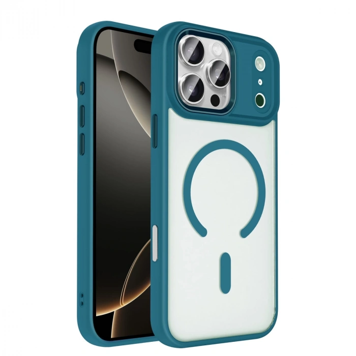 HERŞEYTREND Joko Apple İphone 17 Pro Max Terea Magsafe Kapak - Açık Mavi