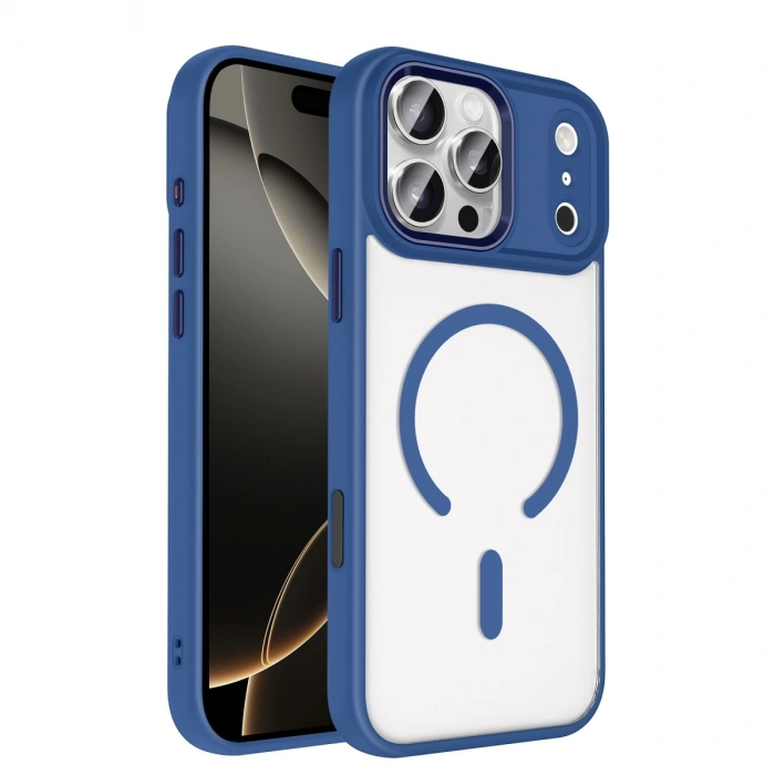 HERŞEYTREND Joko Apple İphone 17 Pro Max Terea Magsafe Kapak - Lacivert