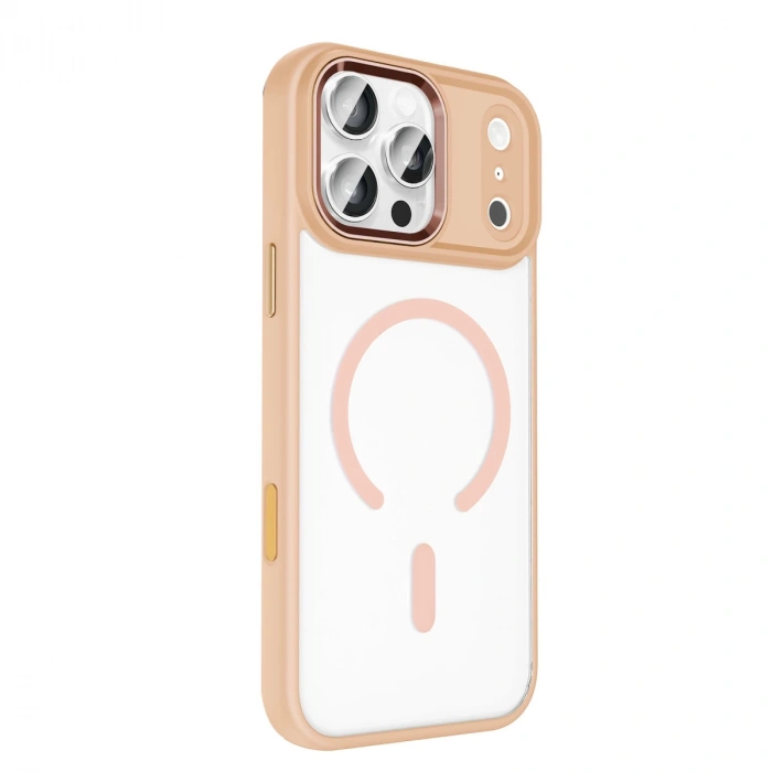 HERŞEYTREND Joko Apple İphone 17 Pro Max Terea Magsafe Kapak - Pembe