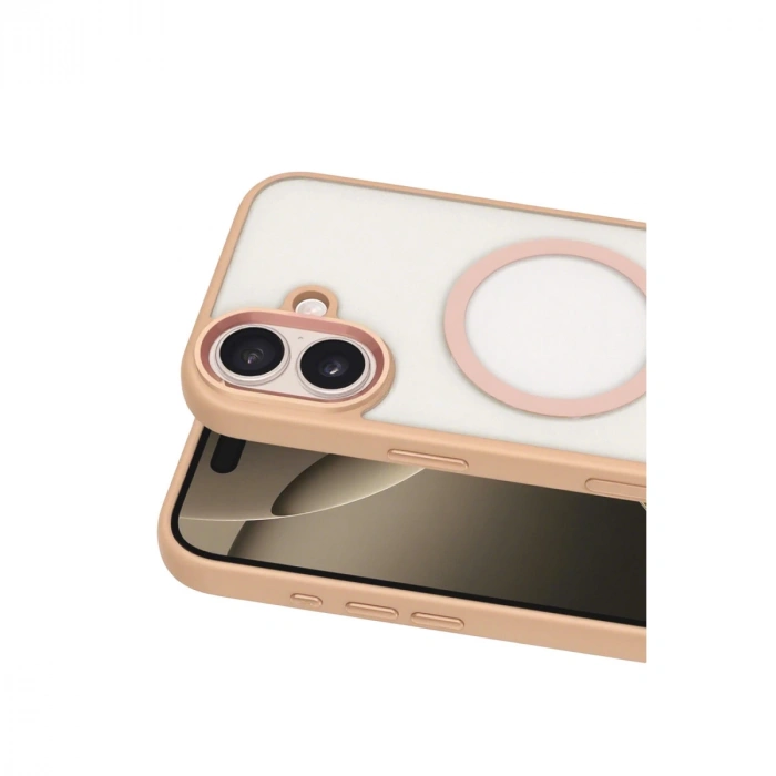 HERŞEYTREND Joko Apple İphone 17 Terea Magsafe Kapak - Pembe