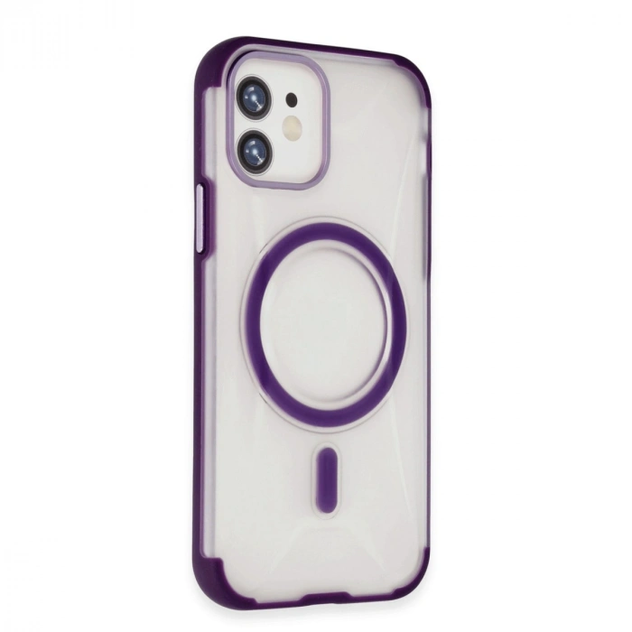 HERŞEYTREND Joko İphone 11 Hilton Magsafe Kapak - Derin Mor