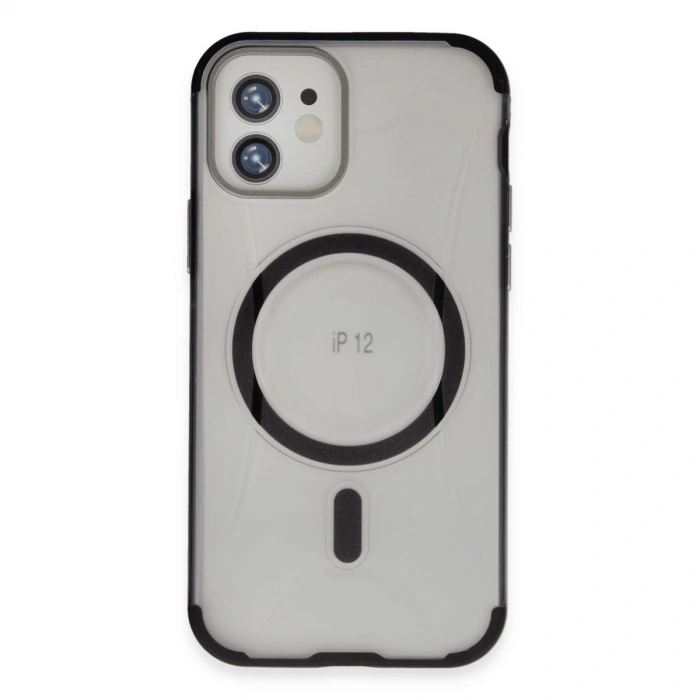 HERŞEYTREND Joko İphone 12 Hilton Magsafe Kapak - Siyah