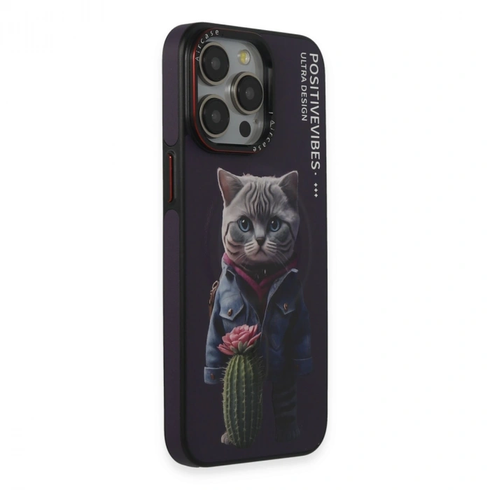 HERŞEYTREND Joko İphone 14 Pro Fun Magsafe Kapak - Derin Mor