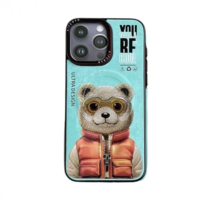 HERŞEYTREND Joko İphone 14 Pro Fun Magsafe Kapak - Turkuaz