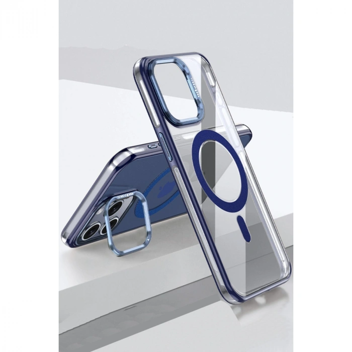 HERŞEYTREND Joko İphone 15 Pro Drop Magsafe Kapak - Lacivert