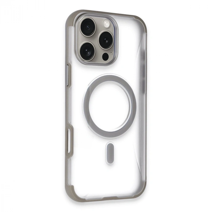 HERŞEYTREND Joko İphone 16 Pro Max Hilton Magsafe Kapak - Titan Gri