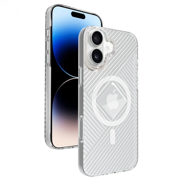 HERŞEYTREND Joko İphone 16 Stella Pc Sert Magsafe Kılıf - Şeffaf