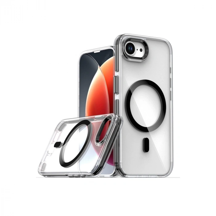 HERŞEYTREND Joko İphone 16e Bella Magsafe Kapak - Siyah