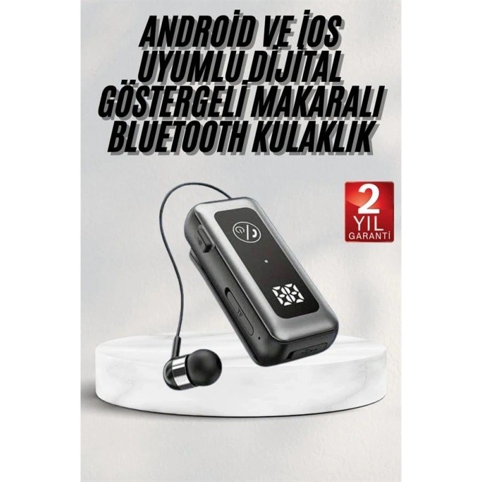 HERŞEYTREND Kablolu Kulak İçi 5.2 Makaralı Titreşimli Bluetooth Kulaklık