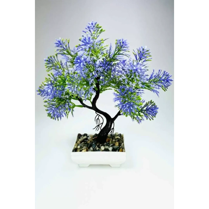 HERŞEYTREND Kasımpatı Bonsai Yapay Ağaç 25x20 cm