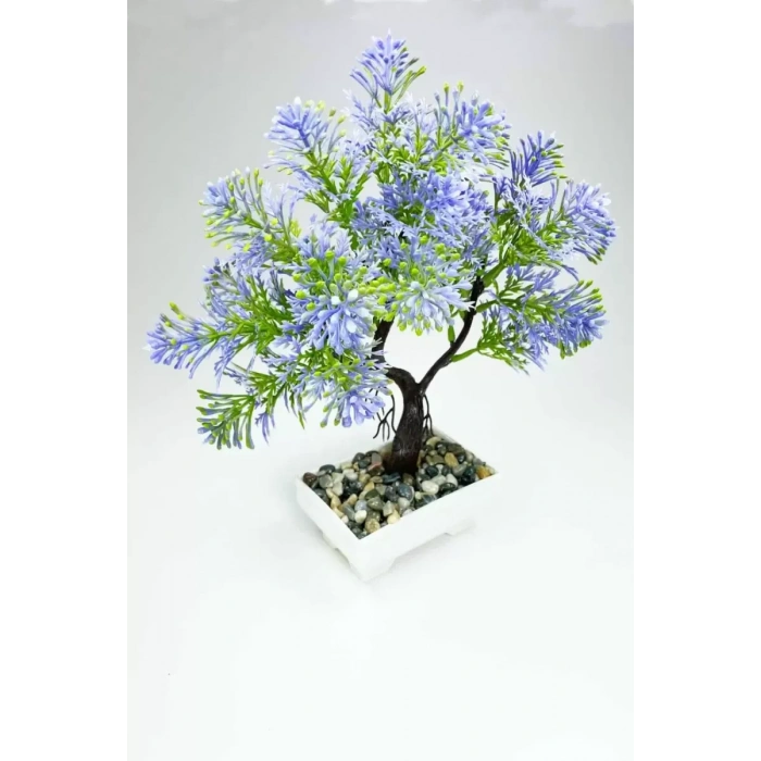 HERŞEYTREND Kasımpatı Bonsai Yapay Ağaç 25x20 cm
