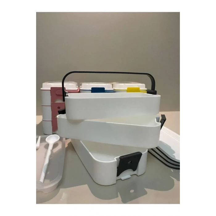 HERŞEYTREND Kat Kat Lunch Box Saklama Kabı Royaleks-BNM-4030