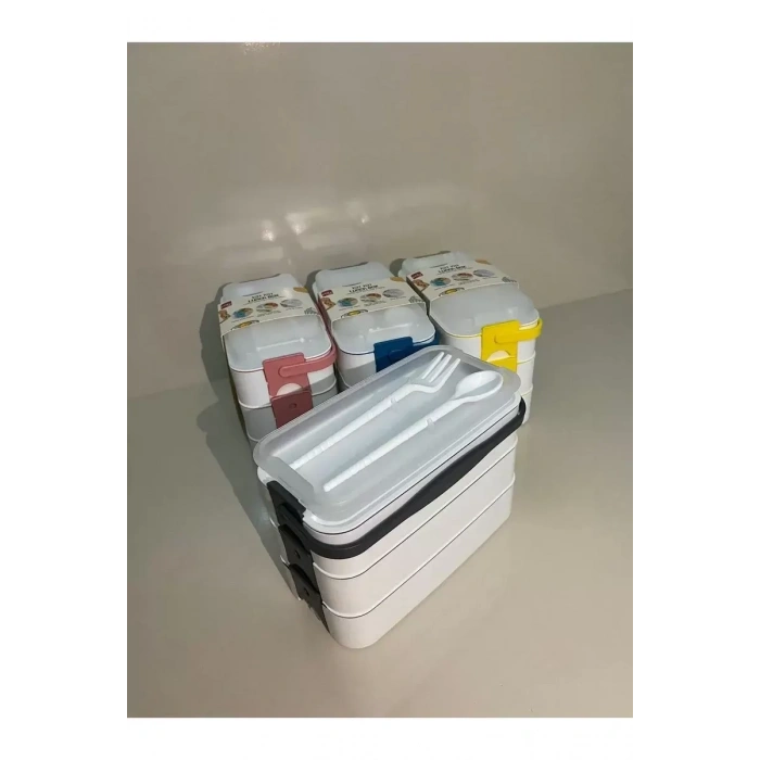 HERŞEYTREND Kat Kat Lunch Box Saklama Kabı Royaleks-BNM-4030